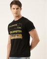 Shop Men's Black Organic Cotton Half Sleeves T-Shirt-Design