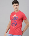 Shop Men's Coral Organic Cotton Half Sleeves T-Shirt-Design