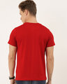 Shop Men's Red Organic Cotton Half Sleeves T-Shirt-Design