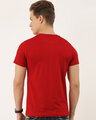Shop Men's Red Organic Cotton Half Sleeves T-Shirt-Design
