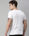 Shop Comfort Fit Active Printed T-Shirt in White-Cotton Rich-Design
