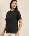 Shop Black Typographic T Shirt-Design