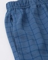 Shop Blue Checked Boxer