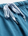 Shop Blue Solid Shorts-Full