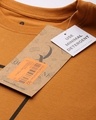 Shop Brown Typographic T Shirt