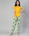 Shop Green Graphic Pyjamas