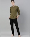 Shop Green Solid T Shirt