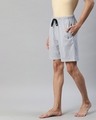 Shop Grey Solid Shorts 1-Design