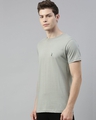 Shop Grey Solid T Shirt-Design