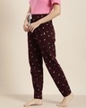Shop Maroon Graphic Pyjamas5-Design