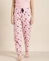 Shop Pink Graphic Pyjamas12-Front