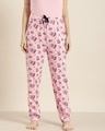 Shop Pink Graphic Pyjamas9-Front