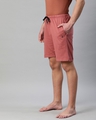Shop Pink Solid Shorts-Design