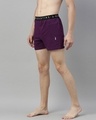 Shop Purple Solid Boxer-Design