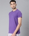 Shop Purple Solid T Shirt-Design