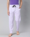 Shop Purple Solid Track Pants-Front