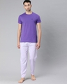 Shop Purple Solid Track Pants