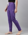 Shop Purple Solid Trackpants-Design