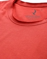 Shop Red Solid T Shirt-Full