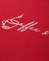 Shop Red Typographic T Shirt-Full