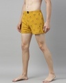 Shop Yellow Printed Boxer-Design