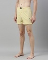 Shop Yellow Solid Boxer-Design