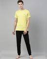 Shop Yellow Solid T Shirt