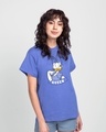 Shop Queen Daisy Boyfriend T-Shirt (DL)-Front