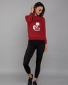 Shop Queen Daisy Fleece Light Sweatshirt (DL)-Design