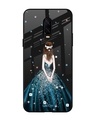 Shop Queen of Fashion Premium Glass Case for OnePlus 6T (Shock Proof, Scratch Resistant)-Front