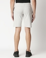 Shop Quiet Grey Men's Solid One Side Printed Strip Shorts-Full