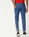 Shop Quilt Blue Mid Rise Stretchable Men's Jeans-Design