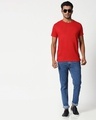 Shop Quilt Blue Mid Rise Stretchable Men's Jeans-Full