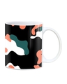 Shop Black Quirky Camo Mug (320ml)-Front