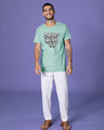 Shop Quirky Never Give Up Half Sleeve T-Shirt-Full