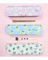 Shop Rabbit Pink Layered Pastel Colour Pencil Box For Women's-Full