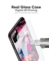 Shop Radha Krishna Art Premium Glass Case for Apple iPhone 12 Mini (Shock Proof, Scratch Resistant)-Full