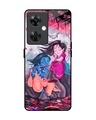 Shop Radha Krishna Art Premium Glass Case for OnePlus Nord CE 3 Lite 5G (Shock Proof, Scratch Resistant)-Front