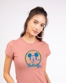 Shop Radiate Positivity Half Sleeve T-Shirt (DL)-Front