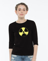 Shop Radioactive Round Neck 3/4th Sleeve T-Shirt-Front