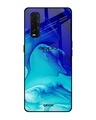 Shop Raging Tides Printed Premium Glass Cover for Oppo Find X2 (Shock Proof, Lightweight)-Front