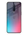 Shop Rainbow Laser Premium Glass Case for OnePlus 8 (Shock Proof, Scratch Resistant)-Front