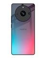 Shop Rainbow Laser Premium Glass Case for Realme 11 Pro Plus 5G (Shock Proof, Scratch Resistant)-Front