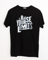 Shop Raise Your Limits Half Sleeve T-Shirt (WWEL)-Front
