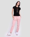 Shop Women's Black Rare AF Slim Fit T-shirt-Full