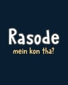 Shop Rasode Me Kon Tha Boyfriend T-Shirt Navy Blue-Full