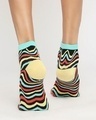 Shop Rasta Block Ankle Length Socks-Design