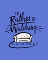 Shop Rather Be Watching Friends Vest (FRL)-Full