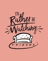 Shop Rather Be Watching Friends Vest (FRL)-Full