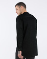 Shop Raven Black Longline Denim Shirt-Design